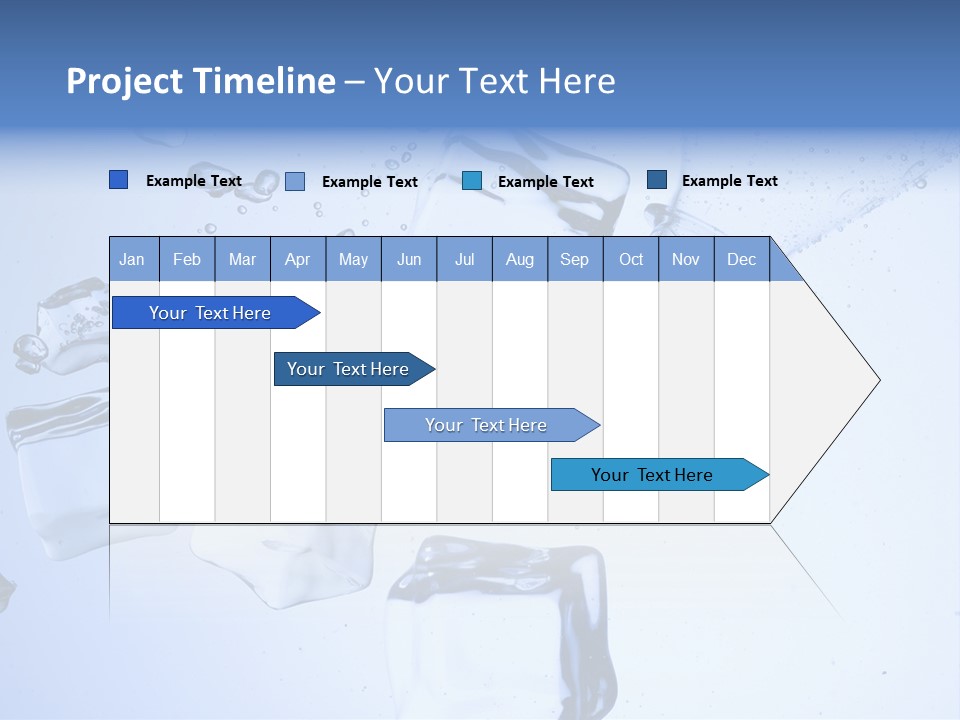 Bottle Freshness Mineral PowerPoint Template