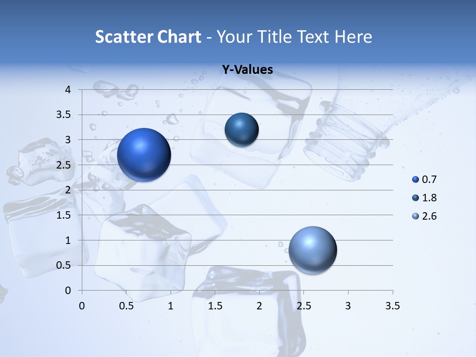 Bottle Freshness Mineral PowerPoint Template