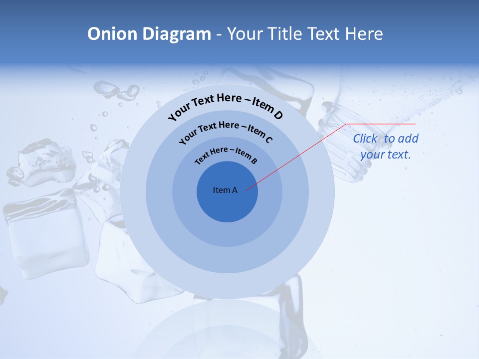 Bottle Freshness Mineral PowerPoint Template