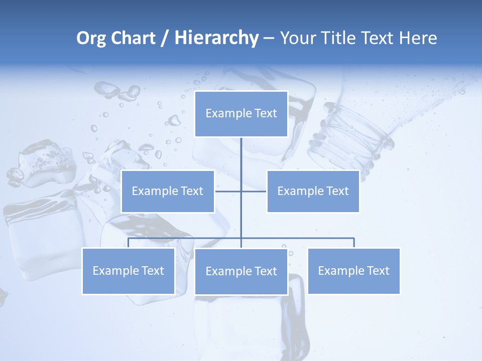 Bottle Freshness Mineral PowerPoint Template