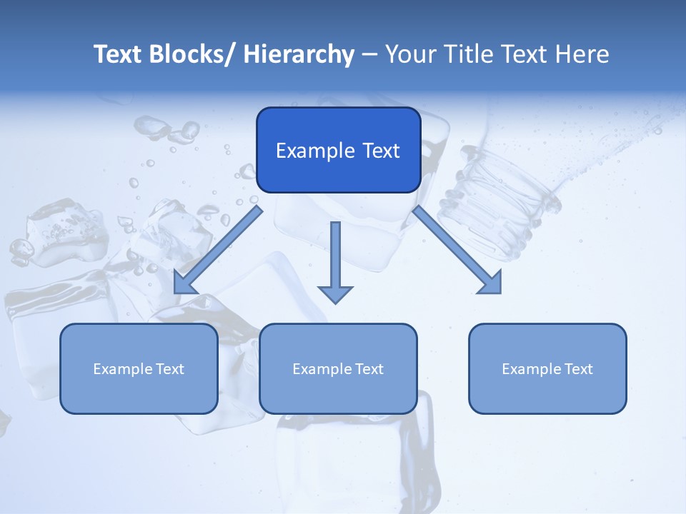 Bottle Freshness Mineral PowerPoint Template