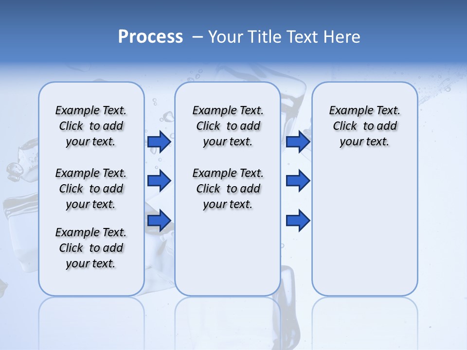 Bottle Freshness Mineral PowerPoint Template