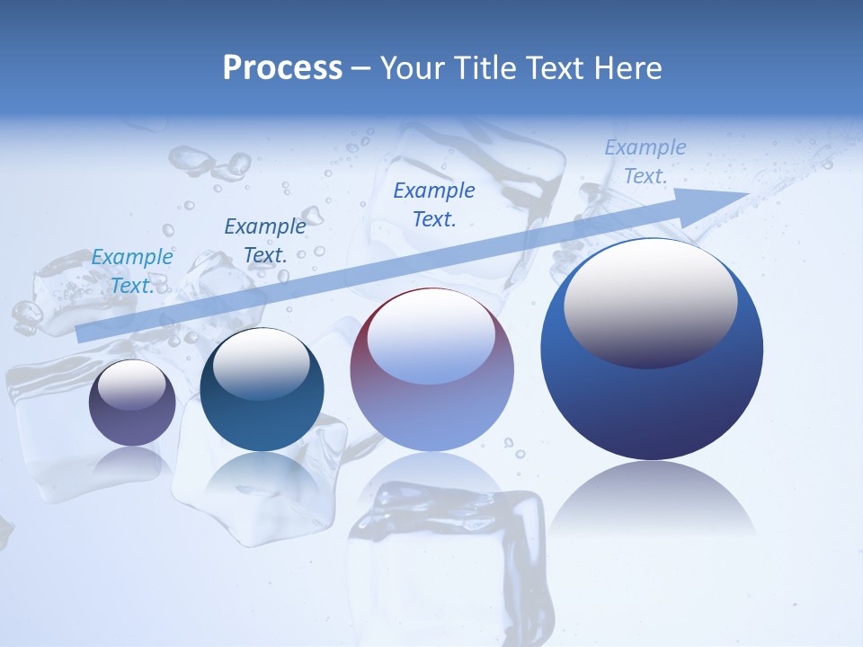 Bottle Freshness Mineral PowerPoint Template