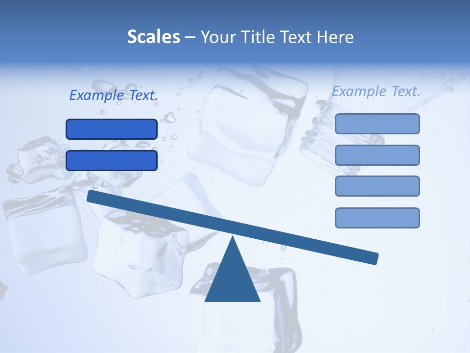 Bottle Freshness Mineral PowerPoint Template