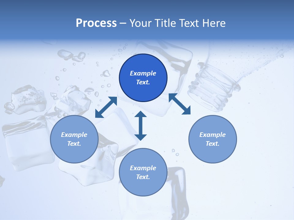 Bottle Freshness Mineral PowerPoint Template