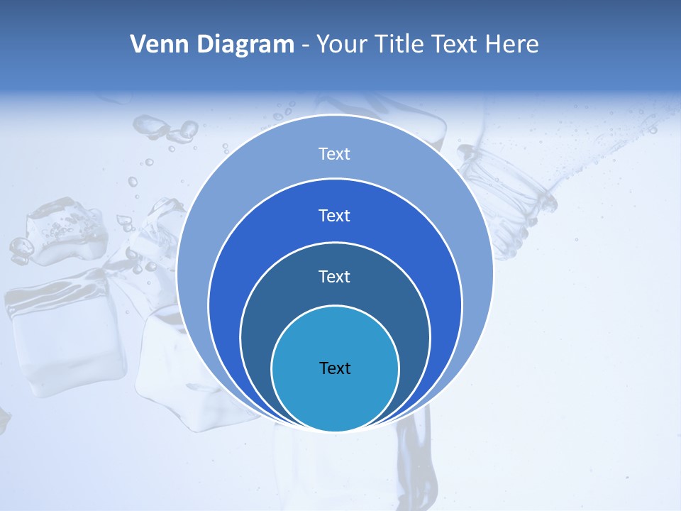 Bottle Freshness Mineral PowerPoint Template
