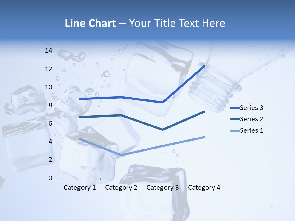 Bottle Freshness Mineral PowerPoint Template