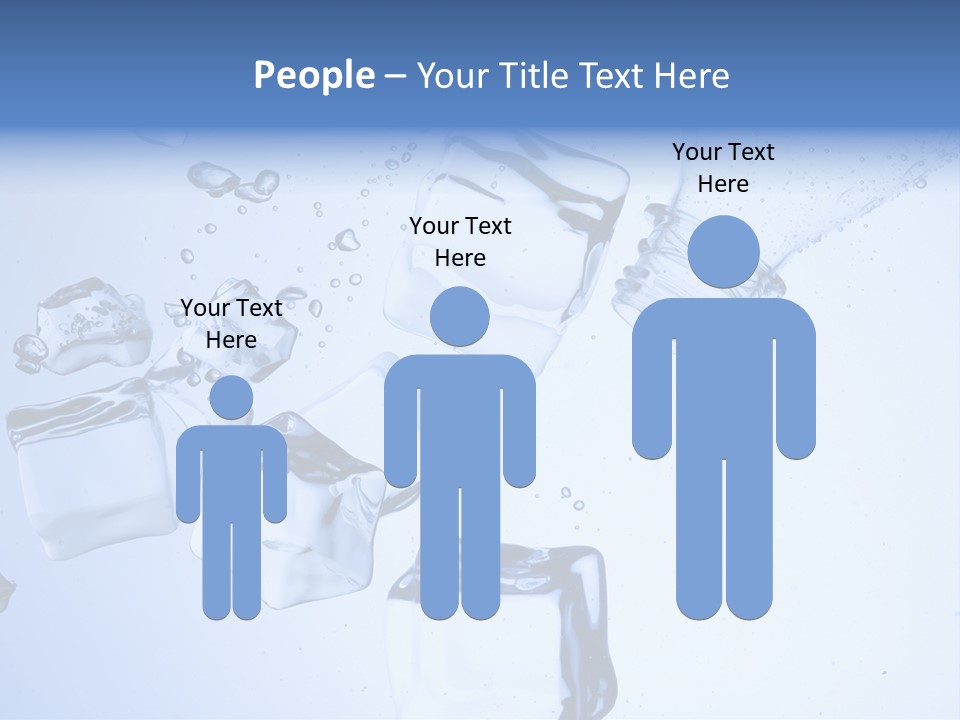 Bottle Freshness Mineral PowerPoint Template