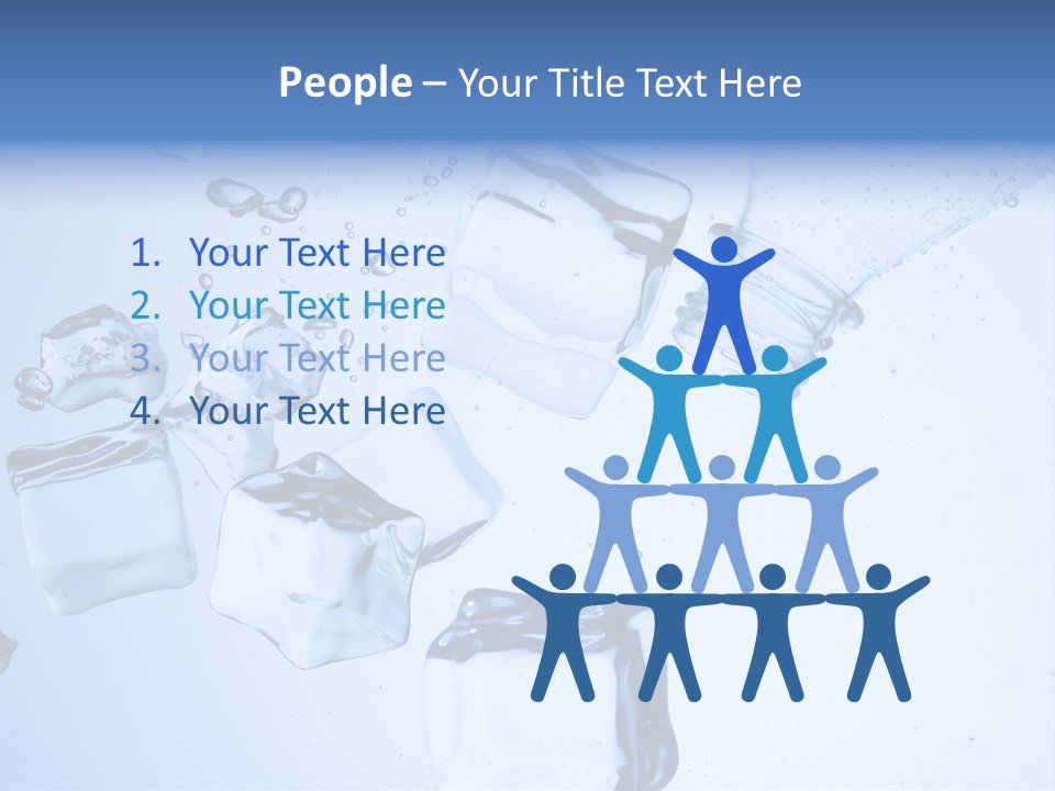 Bottle Freshness Mineral PowerPoint Template