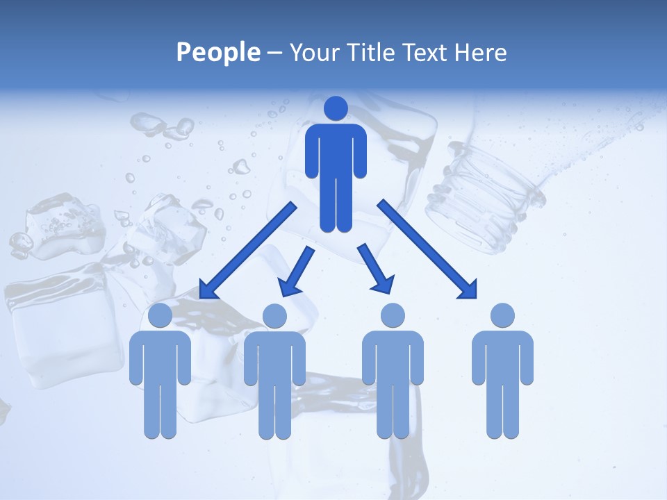 Bottle Freshness Mineral PowerPoint Template