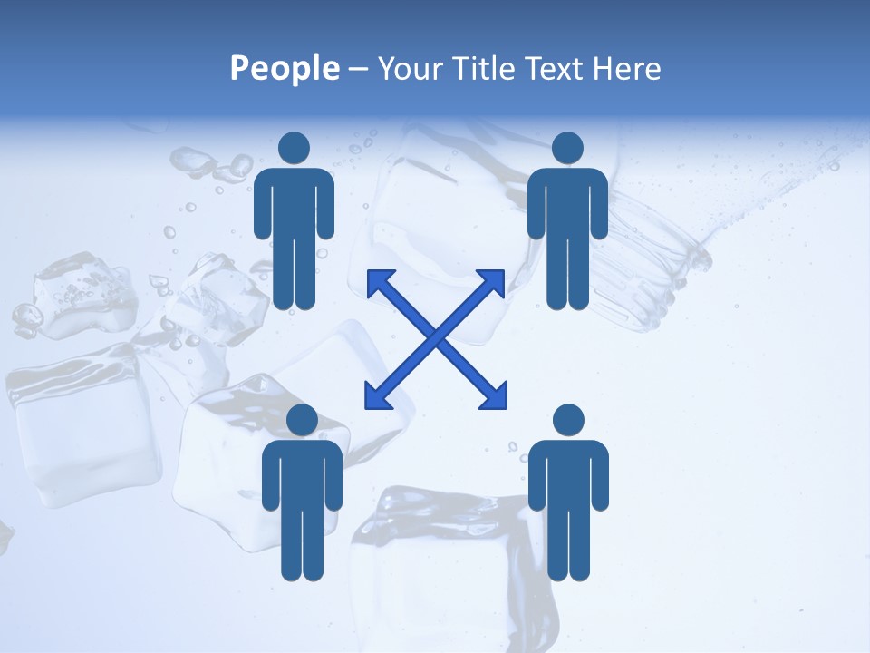 Bottle Freshness Mineral PowerPoint Template