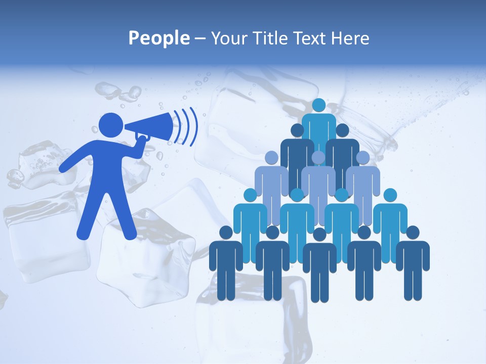 Bottle Freshness Mineral PowerPoint Template