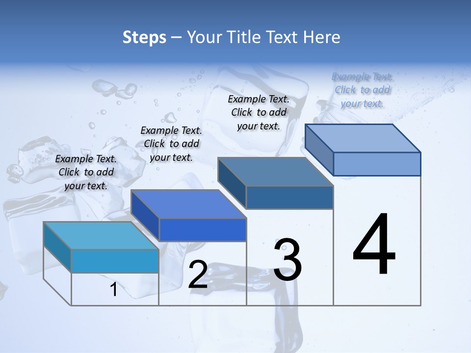 Bottle Freshness Mineral PowerPoint Template
