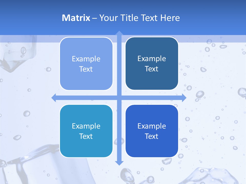 Mineral Cool Froze PowerPoint Template
