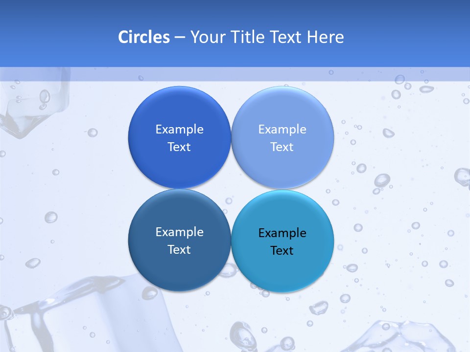 Mineral Cool Froze PowerPoint Template