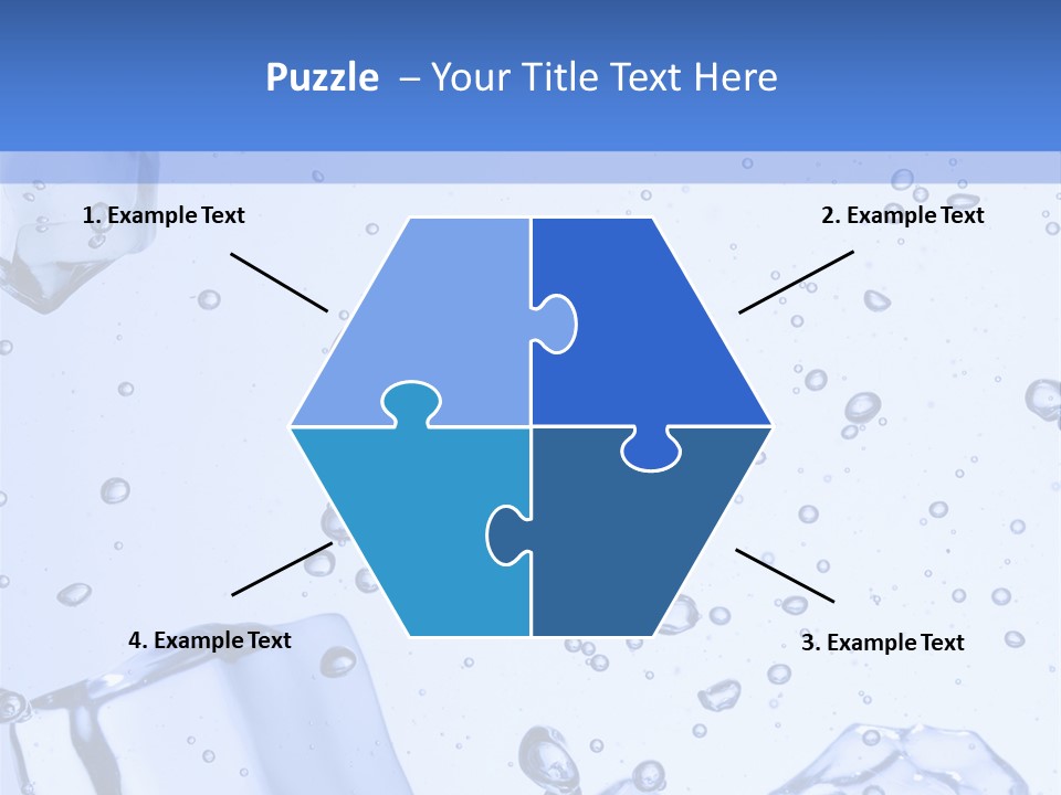 Mineral Cool Froze PowerPoint Template