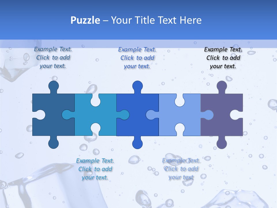 Mineral Cool Froze PowerPoint Template