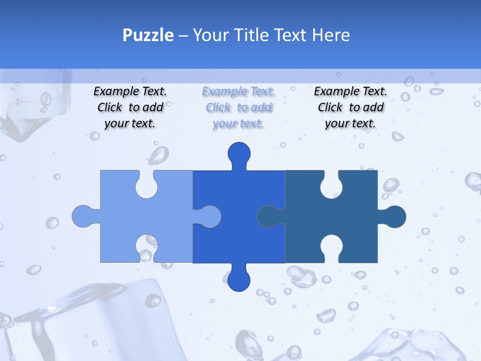 Mineral Cool Froze PowerPoint Template