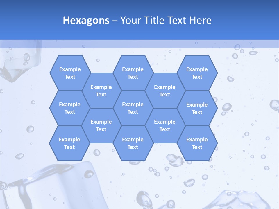 Mineral Cool Froze PowerPoint Template