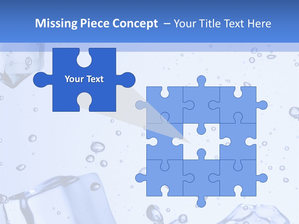 Mineral Cool Froze PowerPoint Template