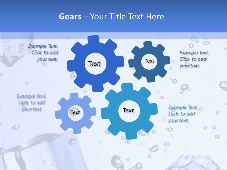 Mineral Cool Froze PowerPoint Template