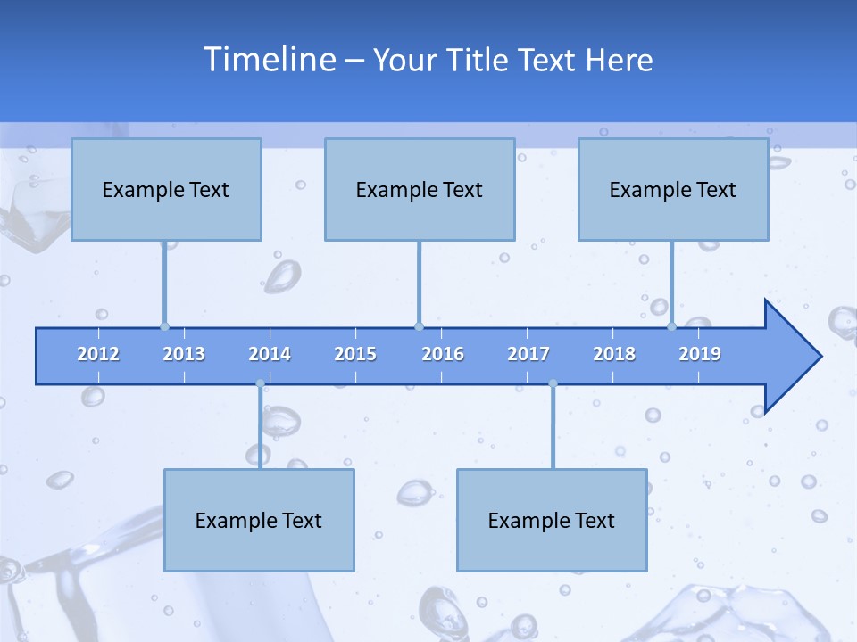 Mineral Cool Froze PowerPoint Template