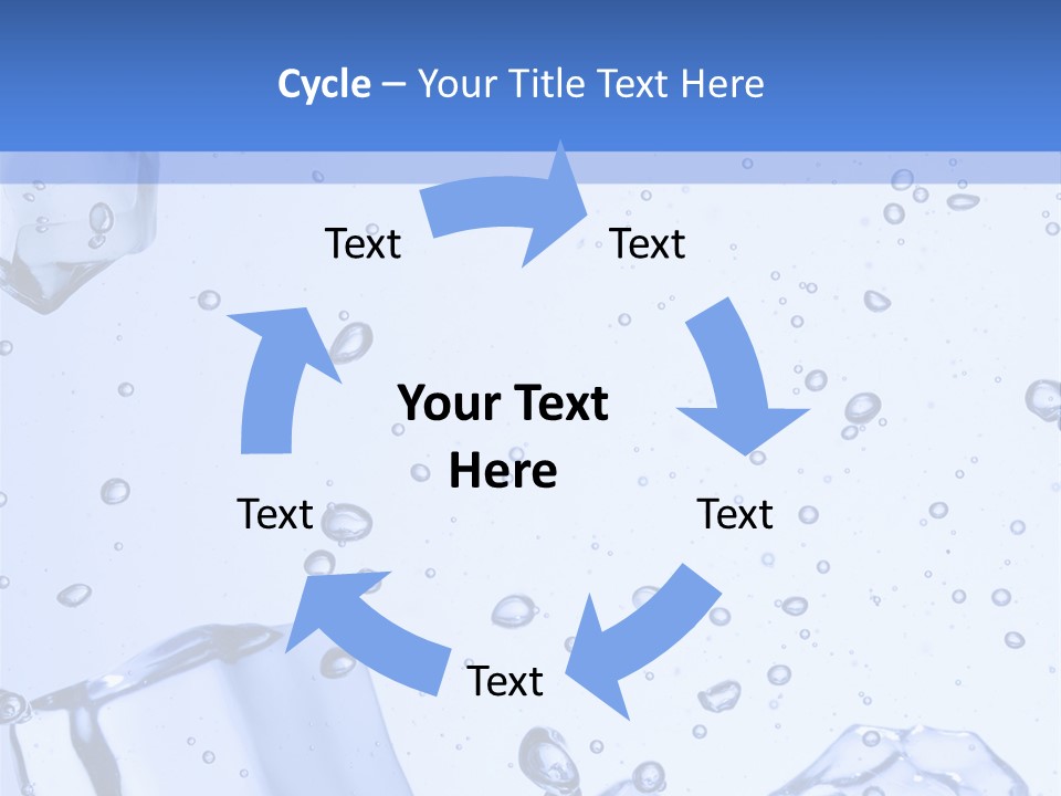Mineral Cool Froze PowerPoint Template