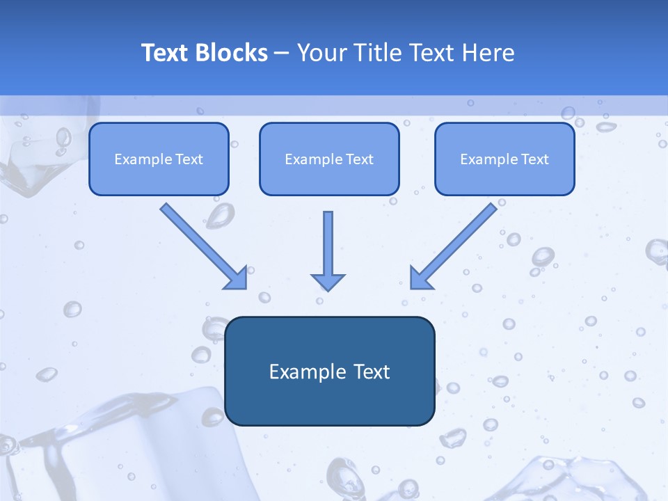 Mineral Cool Froze PowerPoint Template