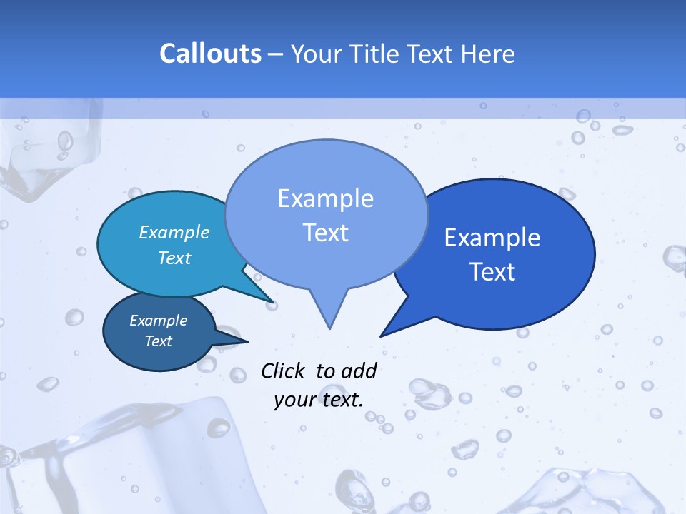 Mineral Cool Froze PowerPoint Template