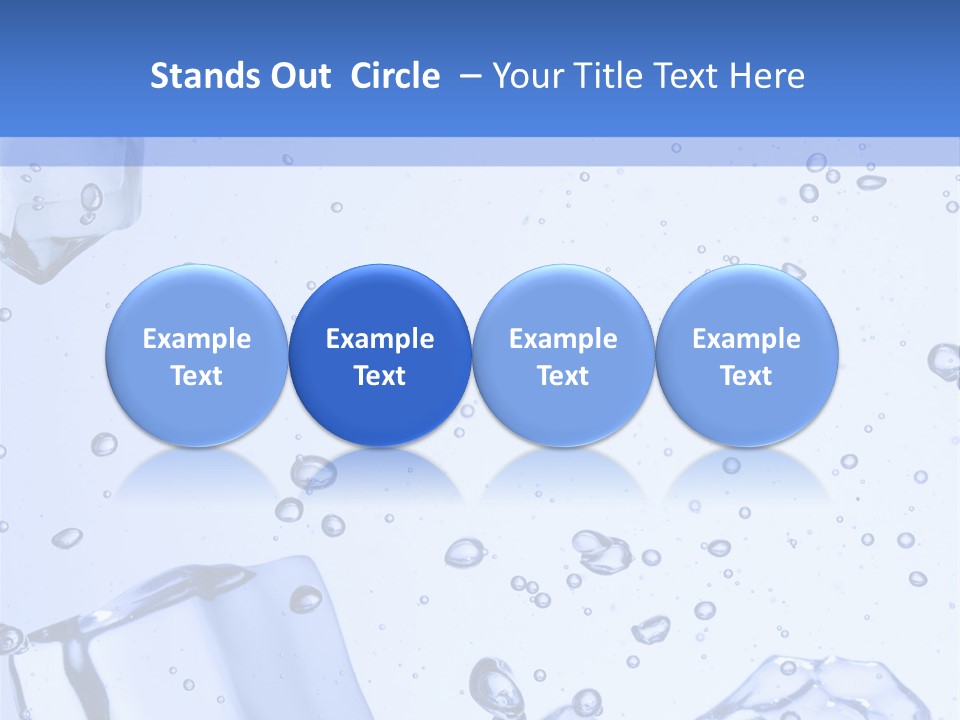 Mineral Cool Froze PowerPoint Template