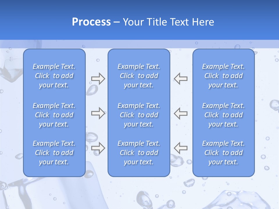 Mineral Cool Froze PowerPoint Template