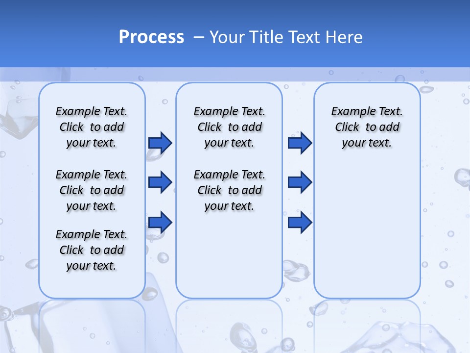 Mineral Cool Froze PowerPoint Template
