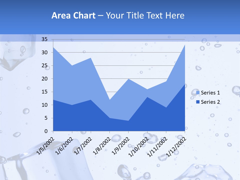 Mineral Cool Froze PowerPoint Template