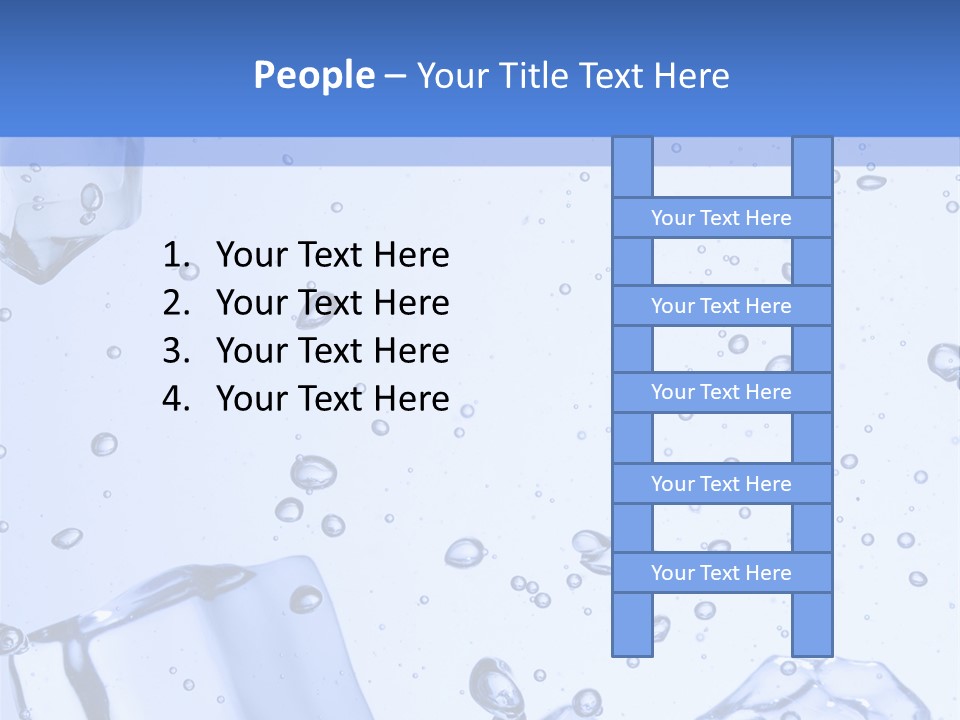 Mineral Cool Froze PowerPoint Template