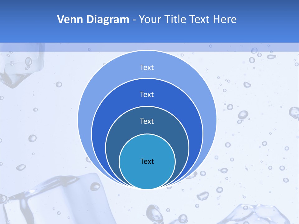 Mineral Cool Froze PowerPoint Template