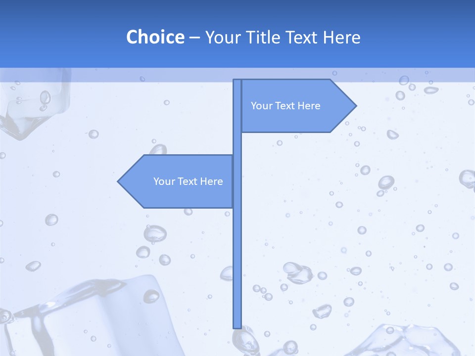 Mineral Cool Froze PowerPoint Template