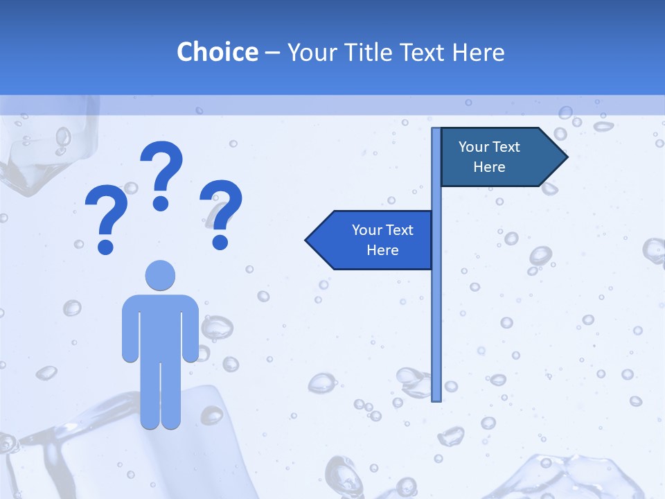 Mineral Cool Froze PowerPoint Template