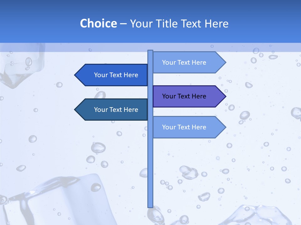 Mineral Cool Froze PowerPoint Template