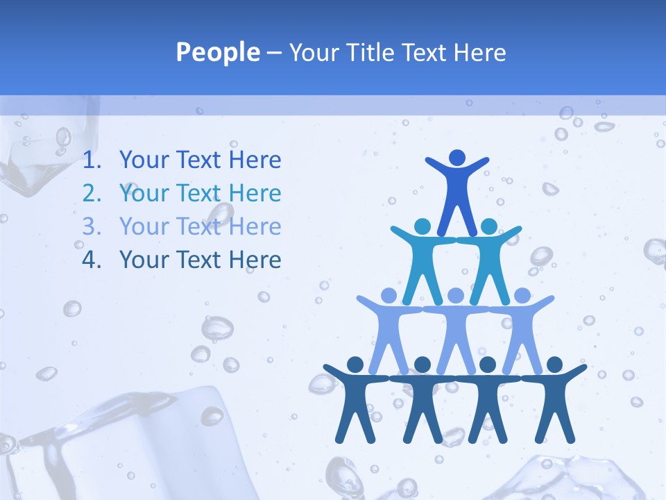 Mineral Cool Froze PowerPoint Template