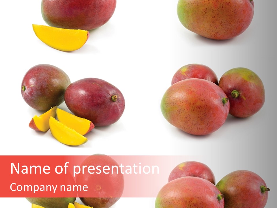 Mango Fruit PowerPoint Template