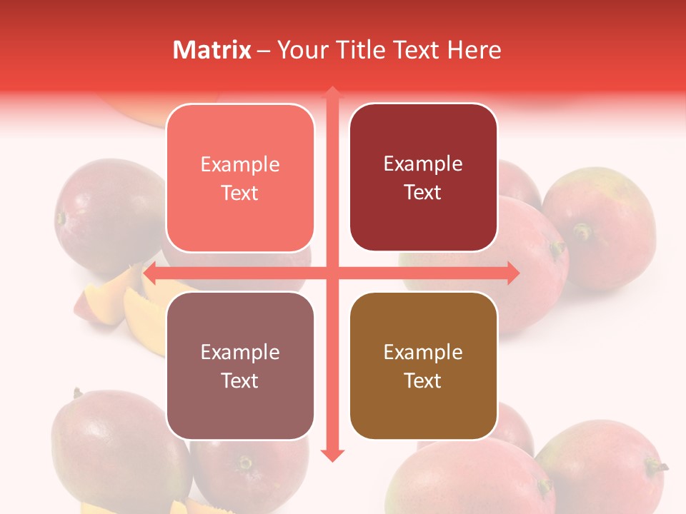 Mango Fruit PowerPoint Template