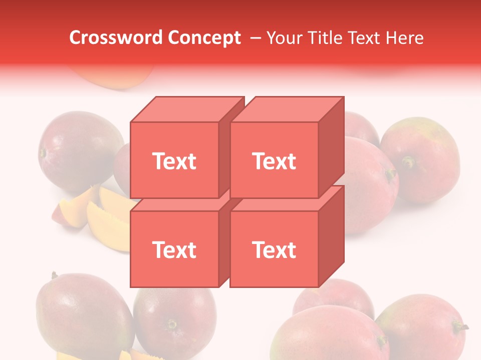 Mango Fruit PowerPoint Template