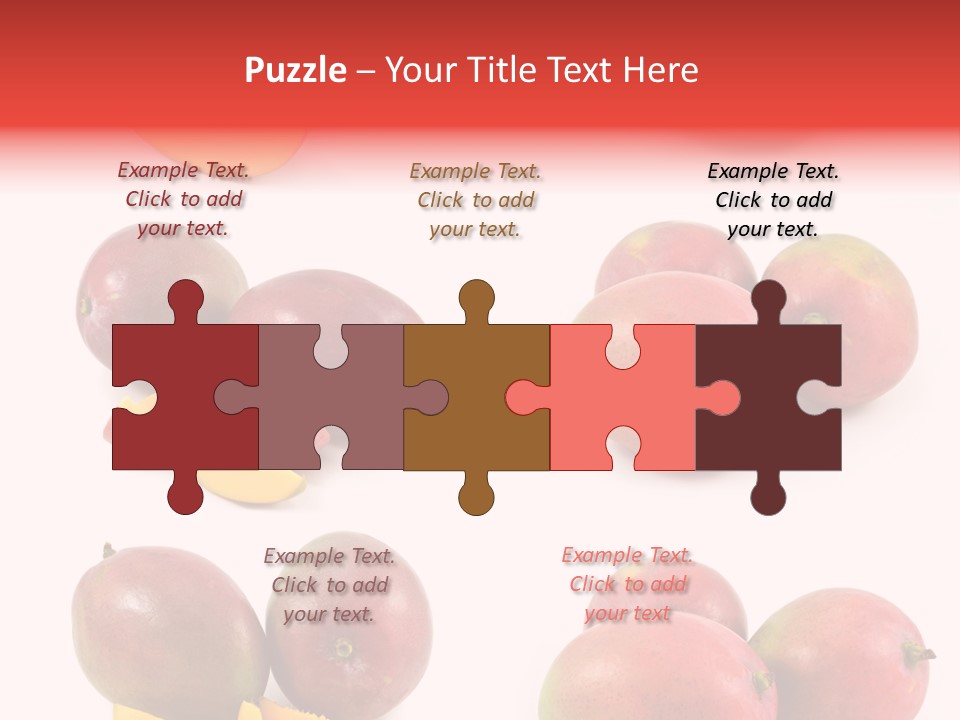 Mango Fruit PowerPoint Template