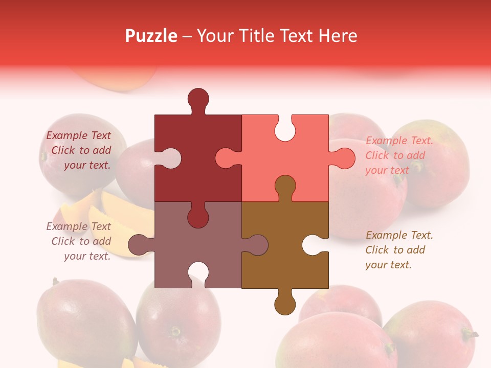 Mango Fruit PowerPoint Template