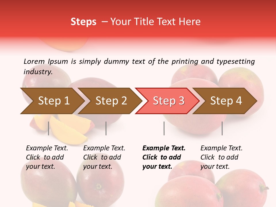 Mango Fruit PowerPoint Template