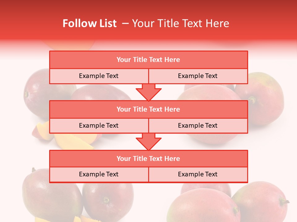 Mango Fruit PowerPoint Template