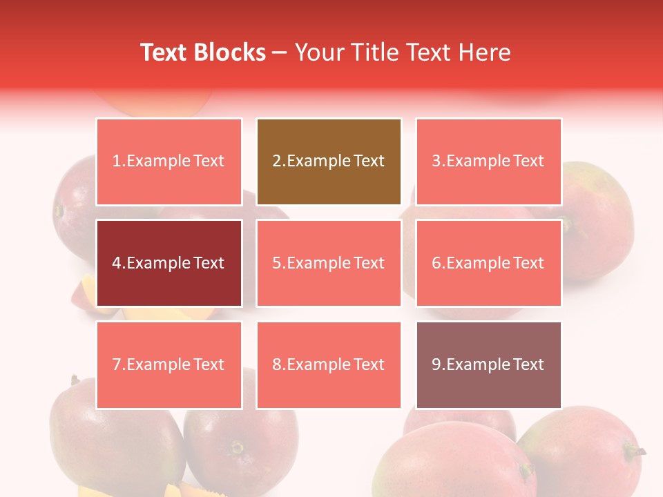 Mango Fruit PowerPoint Template