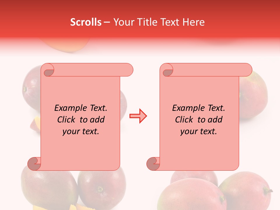 Mango Fruit PowerPoint Template