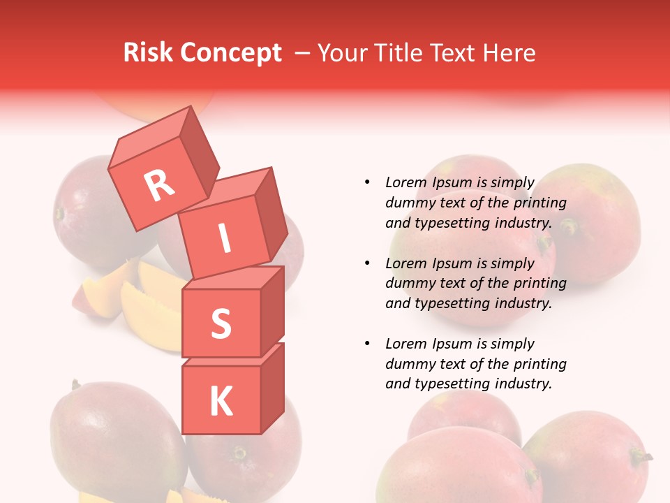 Mango Fruit PowerPoint Template