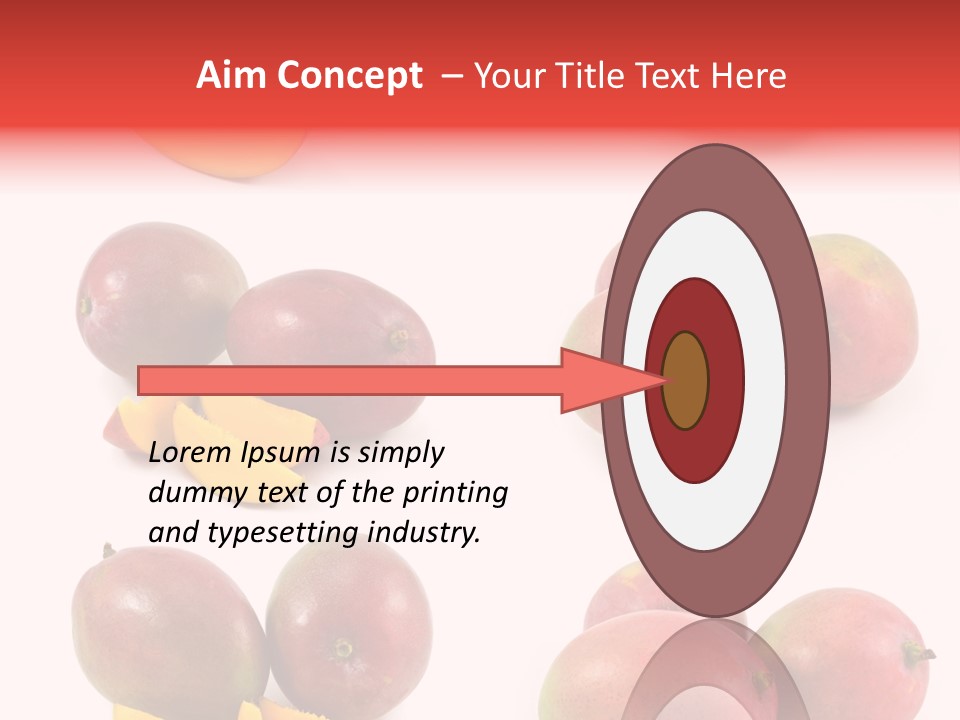 Mango Fruit PowerPoint Template